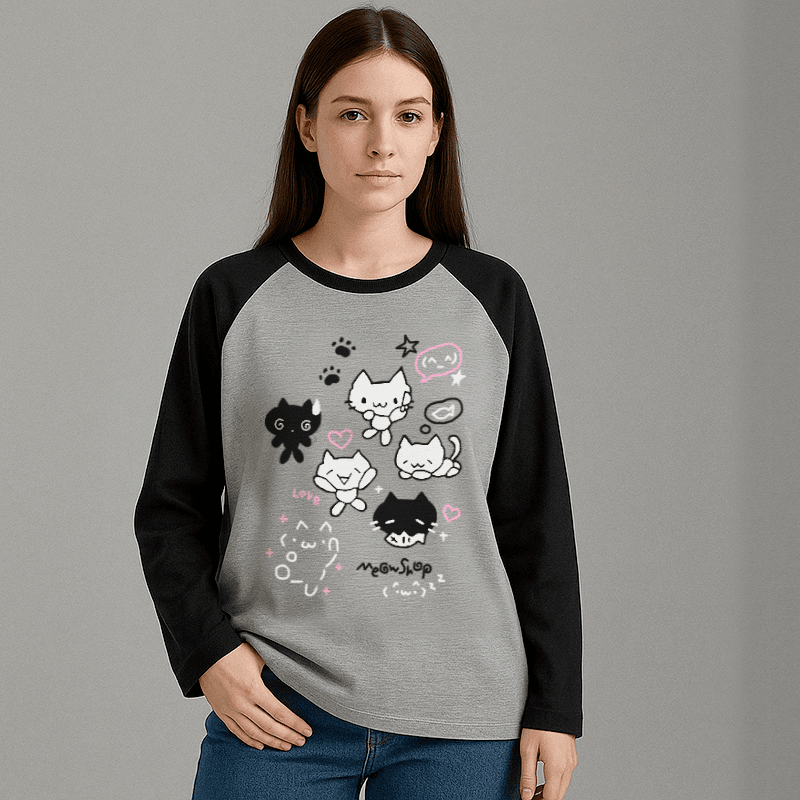 women sweatshirt, kawaii sweatshirt, japanese sweatshirt, loose sweatshirt