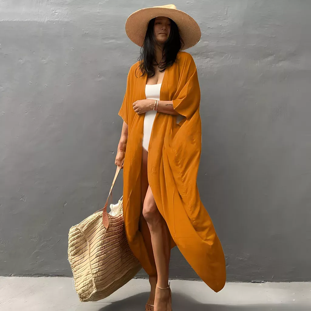 Yellow-Beach-Cover-Up-Kimono-KIMONOMO-yellow-1-problembo.com_-1