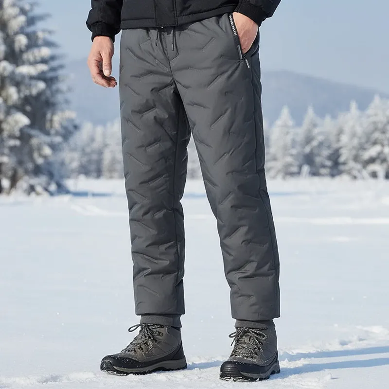 mens pants, thermal pants, winter pants, fleece sweatpants, warm pants