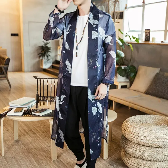 Kimono cardigan men best sale